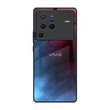Smokey Watercolor Vivo X80 Pro 5G Glass Back Cover Online