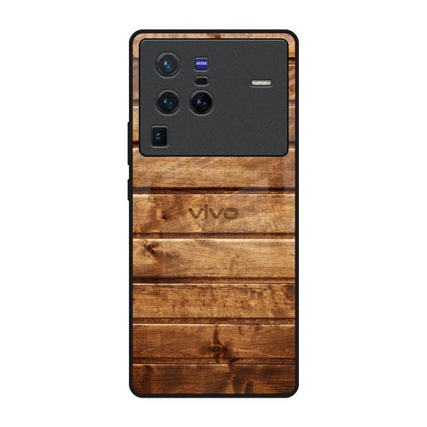 Wooden Planks Vivo X80 Pro 5G Glass Back Cover Online