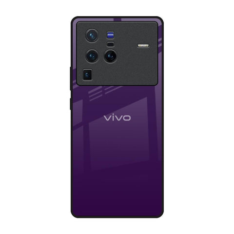 Dark Purple Vivo X80 Pro 5G Glass Back Cover Online