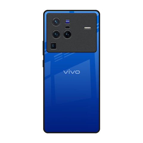 Egyptian Blue Vivo X80 Pro 5G Glass Back Cover Online