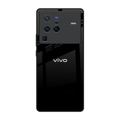 Jet Black Vivo X80 Pro 5G Glass Back Cover Online