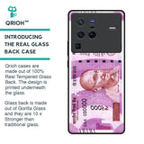 Stock Out Currency Glass Case for Vivo X80 Pro 5G