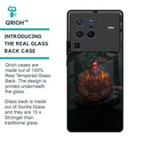 Lord Hanuman Animated Glass Case for Vivo X80 Pro 5G