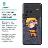Orange Chubby Glass Case for Vivo X80 Pro 5G