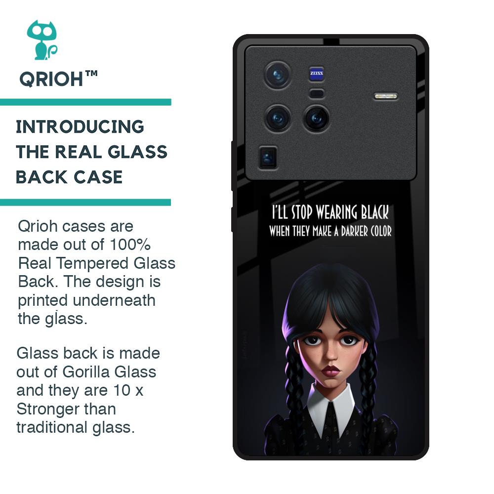 Aesthetic Digital Art Glass Case for Vivo X80 Pro 5G