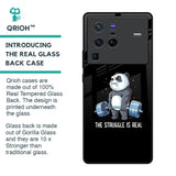 Real Struggle Glass Case for Vivo X80 Pro 5G