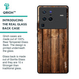 Timber Printed Glass Case for Vivo X80 Pro 5G