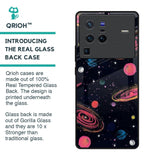 Galaxy In Dream Glass Case For Vivo X80 Pro 5G