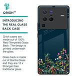 Small Garden Glass Case For Vivo X80 Pro 5G