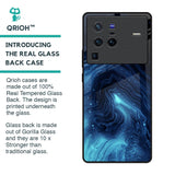 Dazzling Ocean Gradient Glass Case For Vivo X80 Pro 5G