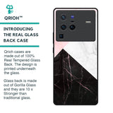 Marble Collage Art Glass Case For Vivo X80 Pro 5G