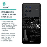Funny Math Glass Case for Vivo X80 Pro 5G