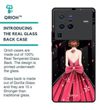 Fashion Princess Glass Case for Vivo X80 Pro 5G