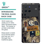 Ride Mode On Glass Case for Vivo X80 Pro 5G