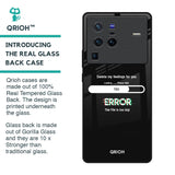 Error Glass Case for Vivo X80 Pro 5G