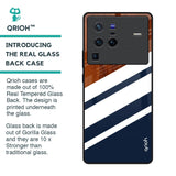 Bold Stripes Glass Case for Vivo X80 Pro 5G