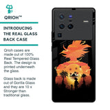 Japanese Paradise Glass Case for Vivo X80 Pro 5G
