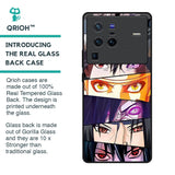 Anime Eyes Glass Case for Vivo X80 Pro 5G