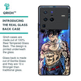 Branded Anime Glass Case for Vivo X80 Pro 5G