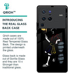 Luffy Line Art Glass Case for Vivo X80 Pro 5G