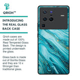 Ocean Marble Glass Case for Vivo X80 Pro 5G