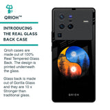 Yin Yang Balance Glass Case for Vivo X80 Pro 5G