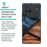 Wooden Tiles Glass Case for Vivo X80 Pro 5G