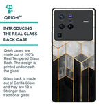 Tricolor Pattern Glass Case for Vivo X80 Pro 5G