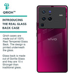 Pink Burst Glass Case for Vivo X80 Pro 5G