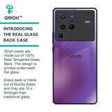 Ultraviolet Gradient Glass Case for Vivo X80 Pro 5G