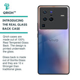 Blue Mauve Gradient Glass Case for Vivo X80 Pro 5G