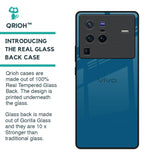 Cobalt Blue Glass Case for Vivo X80 Pro 5G