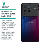 Mix Gradient Shade Glass Case For Vivo X80 Pro 5G