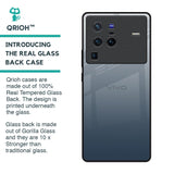 Smokey Grey Color Glass Case For Vivo X80 Pro 5G