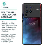 Smokey Watercolor Glass Case for Vivo X80 Pro 5G