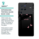 Fly Butterfly Glass Case for Vivo X80 Pro 5G