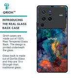 Colored Storm Glass Case for Vivo X80 Pro 5G