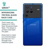 Egyptian Blue Glass Case for Vivo X80 Pro 5G