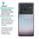 Light Sky Texture Glass Case for Vivo X80 Pro 5G