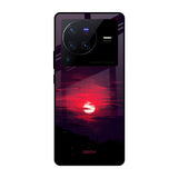 Morning Red Sky Vivo X80 Pro 5G Glass Cases & Covers Online