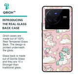 Balloon Unicorn Glass case for Vivo X80 Pro 5G