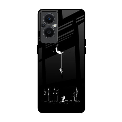 Catch the Moon OPPO F21 Pro 5G Glass Back Cover Online