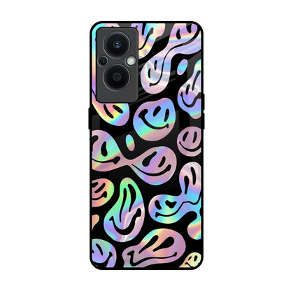 Acid Smile OPPO F21 Pro 5G Glass Back Cover Online