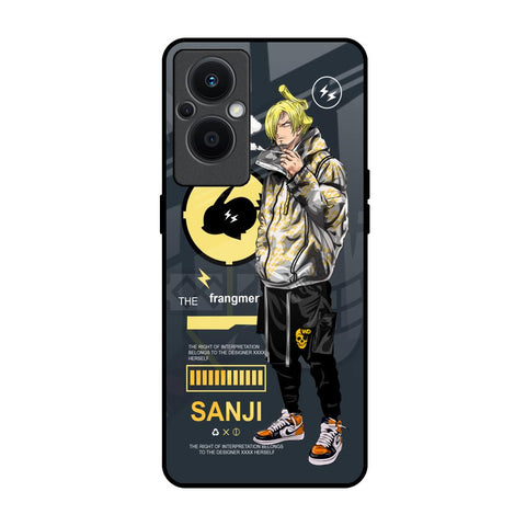 Cool Sanji OPPO F21 Pro 5G Glass Back Cover Online