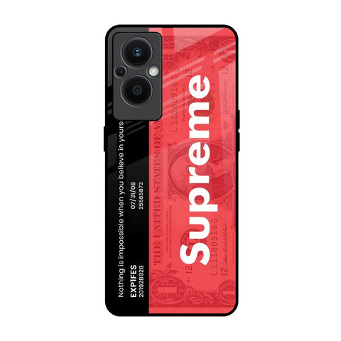Supreme Ticket OPPO F21 Pro 5G Glass Back Cover Online
