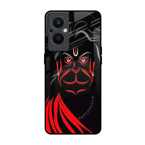 Lord Hanuman OPPO F21 Pro 5G Glass Back Cover Online