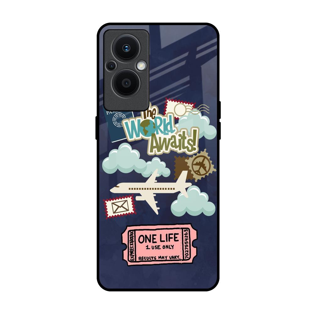 Tour The World OPPO F21 Pro 5G Glass Back Cover Online