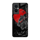 Red Moon Tiger OPPO F21 Pro 5G Glass Back Cover Online