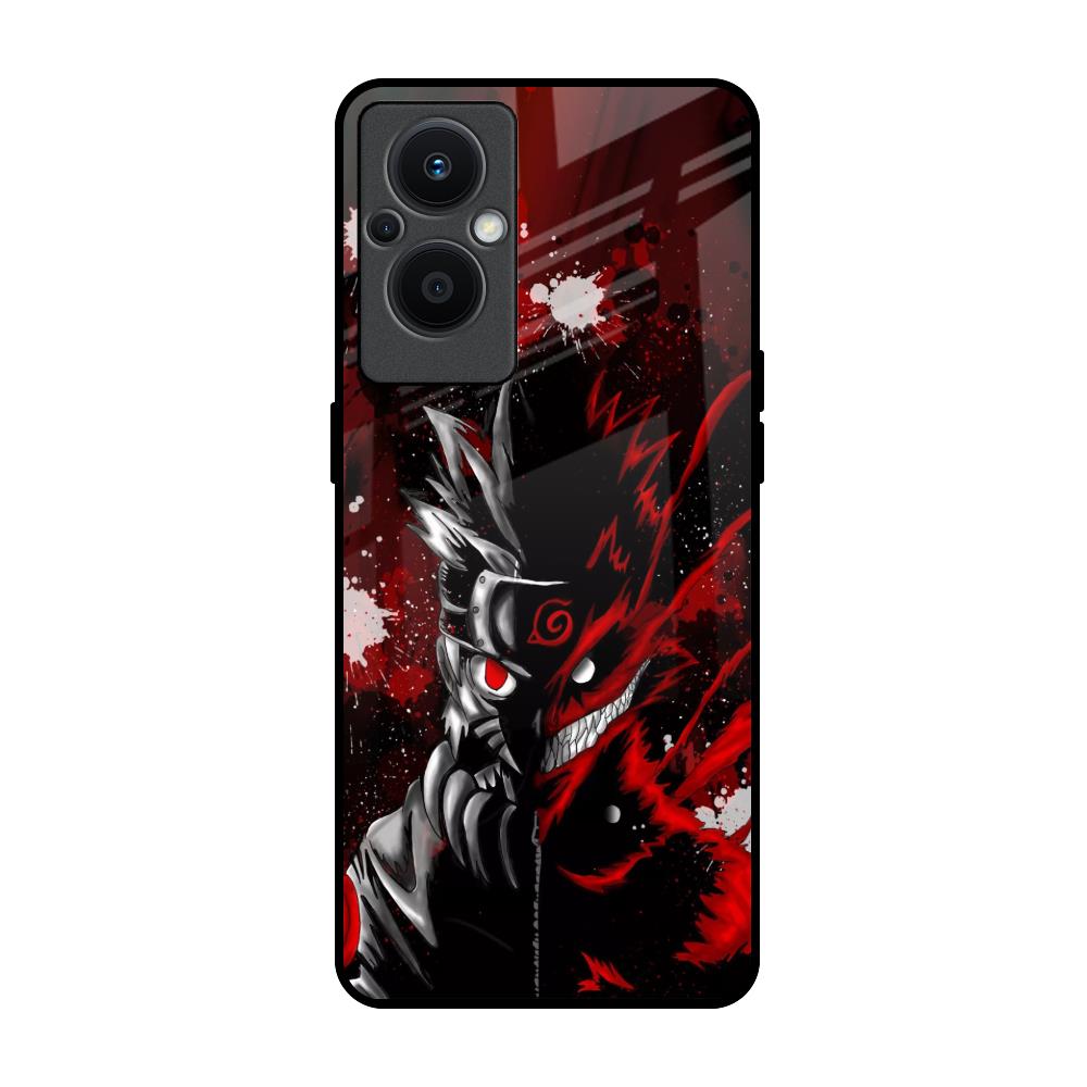 Dark Character OPPO F21 Pro 5G Glass Back Cover Online