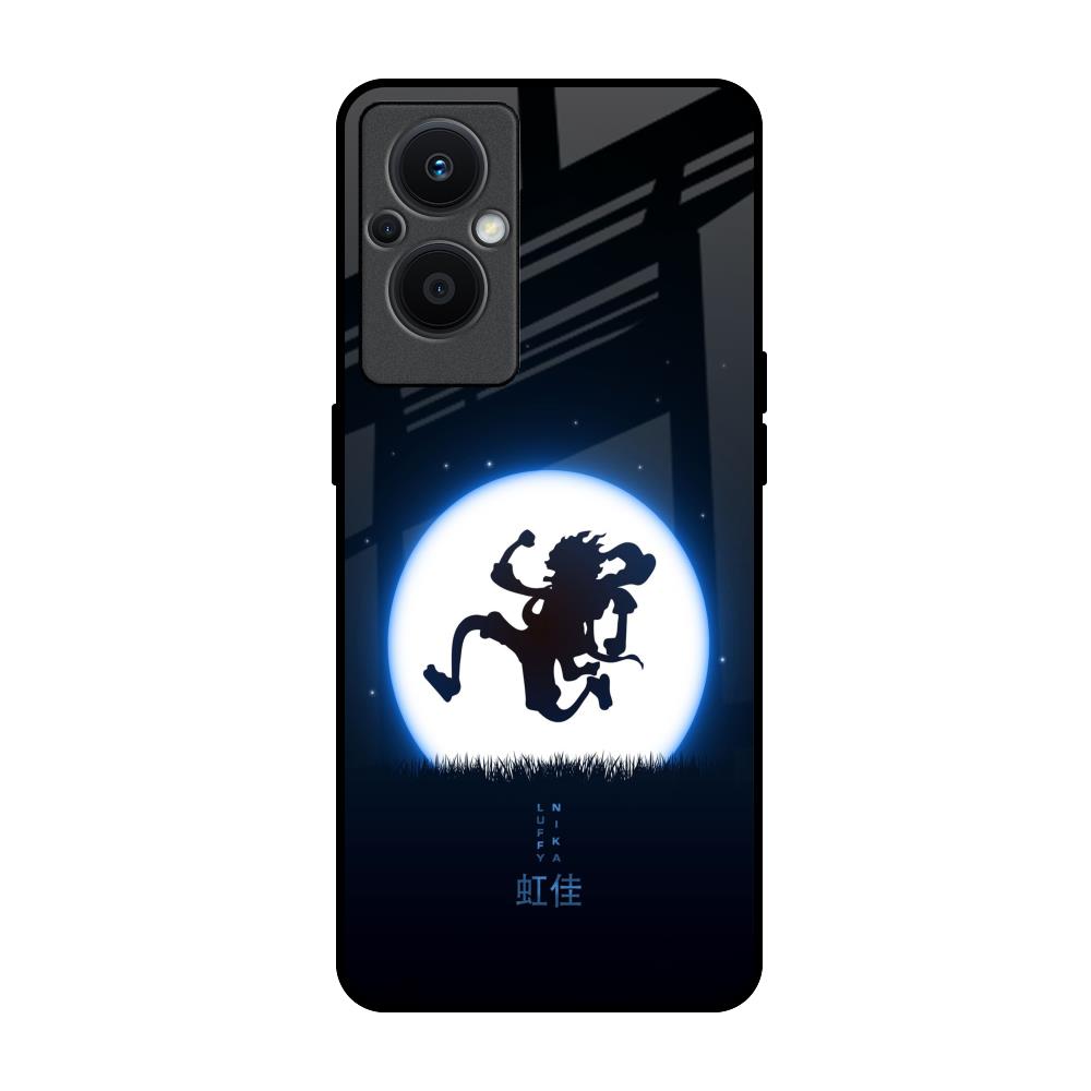 Luffy Nika OPPO F21 Pro 5G Glass Back Cover Online